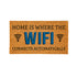 28" x 16" Nature Coir Mat, WiFi