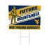 West Virginia University Coroplast Yard Sign, Future Student