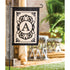 Cambridge Monogram Garden Applique Flag, Letter A