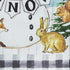 Let it Snow Snowman and Woodlands Suede Garden Flag