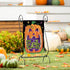 Boo Jack Pumpkin Suede Garden Flag