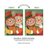 Couple Of Scarecrows Applique Garden Flag