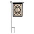 Cambridge Monogram Garden Applique Flag, Letter L