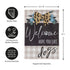 Dogs and Checks Garden Burlap Flag