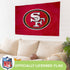 San Francisco 49ers Single Sided Estate Flag with 2 Grommets, 3'x5'
