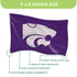 Kansas State University Single Sided Estate Flag with 2 Grommets, 3'x5'