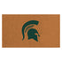 Coir Mat, 16"x28", Michigan State University