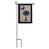 South Carolina Palmetto Garden Burlap Flag