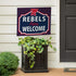 University of Mississippi Coroplast Yard Sign, "Fans Welcome"