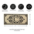 Cambridge Monogram Burlap Sassafras Switch Mat, Letter C