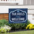 University of North Carolina Coroplast Yard Sign, "Fans Welcome"