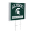 Michigan State University Coroplast Yard Sign Alumni