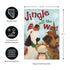 Jingle All the Way Suede Garden Flag
