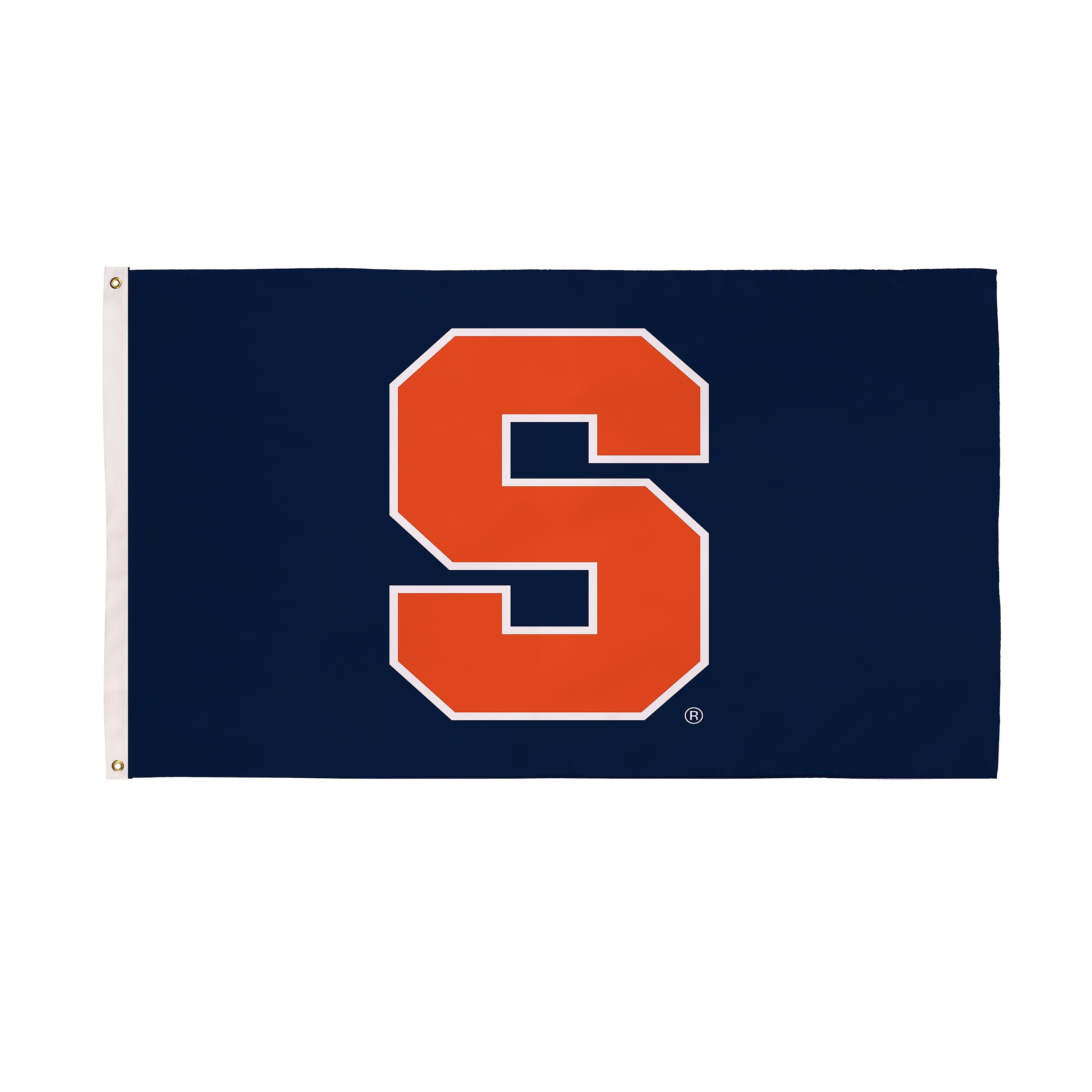 Syracuse University Single Sided Estate Flag with 2 Grommets, 3'x5'