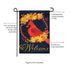 Fall Cardinal Wreath Burlap Garden Flag