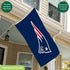 3'x5' Single Sided Flag w/ 2 Grommets, New England Patriots