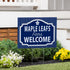 Toronto Maple Leafs Coroplast Yard Sign, "Fans Welcome"