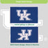 University of Kentucky Single Sided Estate Flag with 2 Grommets, 3'x5'