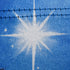 Holy Night Nativity Garden Lustre Flag