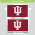 3'x5' Single Sided Flag w/ 2 Grommets, Indiana University