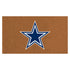 Coir Mat, 16"x28", Dallas Cowboys