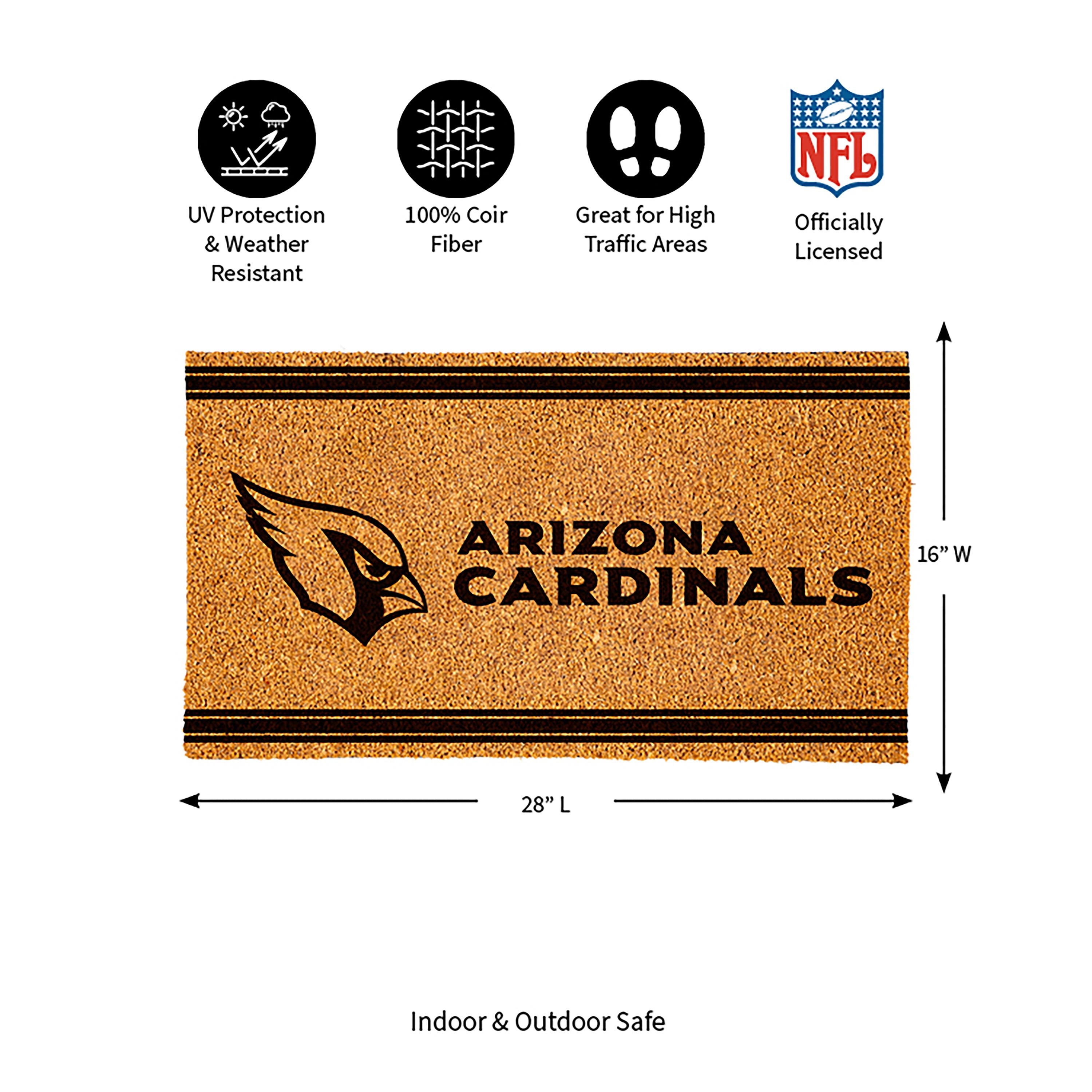 Arizona Cardinals, Coir Mat 1C