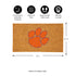 Coir Mat, 16"x28", Clemson University