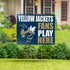 Georgia Tech Coroplast Yard Sign "Fans Play Here"