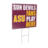 Arizona State University Coroplast Yard Sign "Fans Play Here"