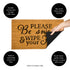 Be Sweet Coir Mat