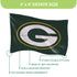 Green Bay Packers Single Sided Estate Flag with 2 Grommets, 3'x5'