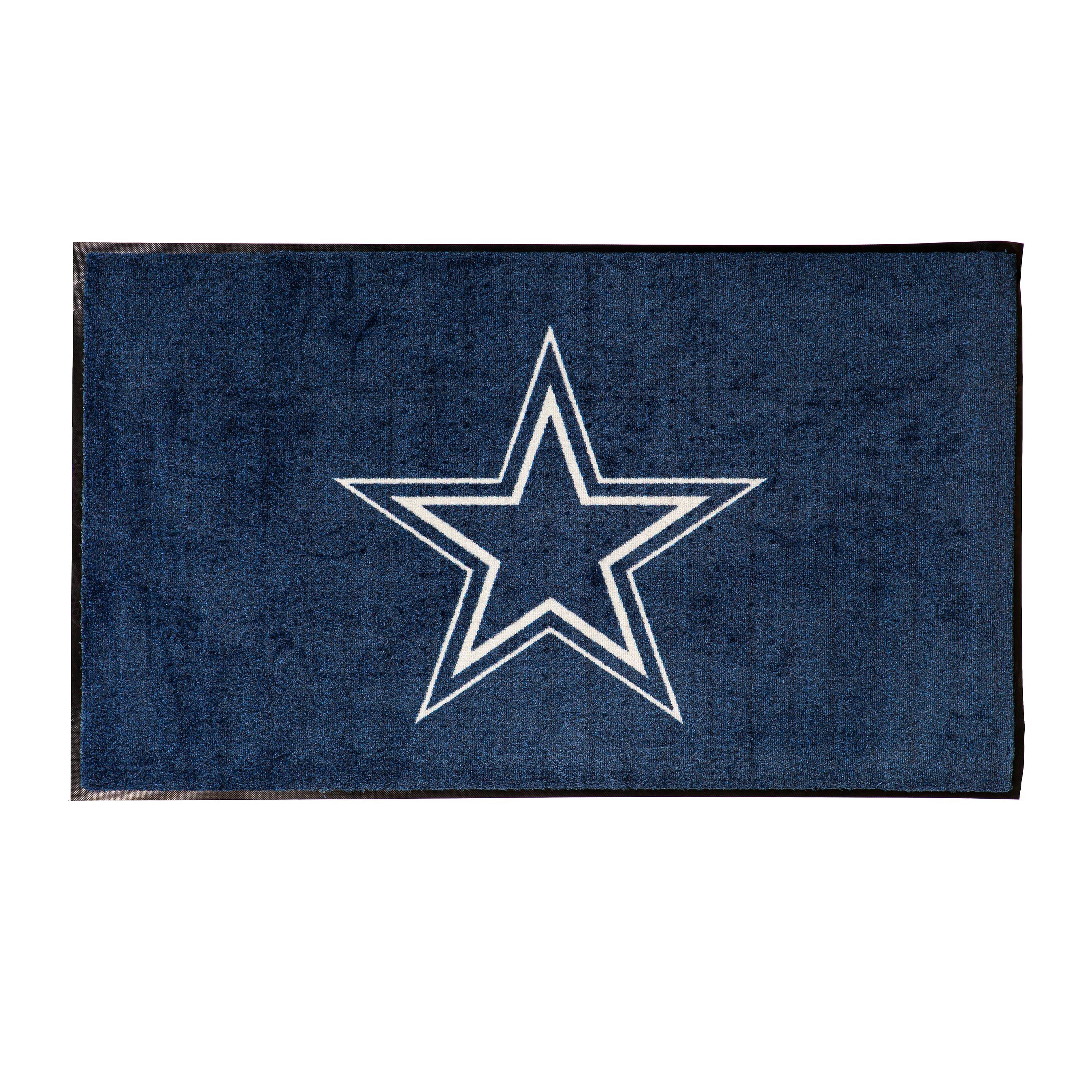 3'x5'  Large USA Indoor Outdoor Entryway Mat, Dallas Cowboys