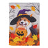 Corgi Fall Suede Garden Flag