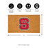 Coir Mat, 16"x28", North Carolina State University