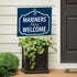Seattle Mariners Coroplast Yard Sign, "Fans Welcome"