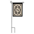 Cambridge Monogram Garden Applique Flag, Letter N