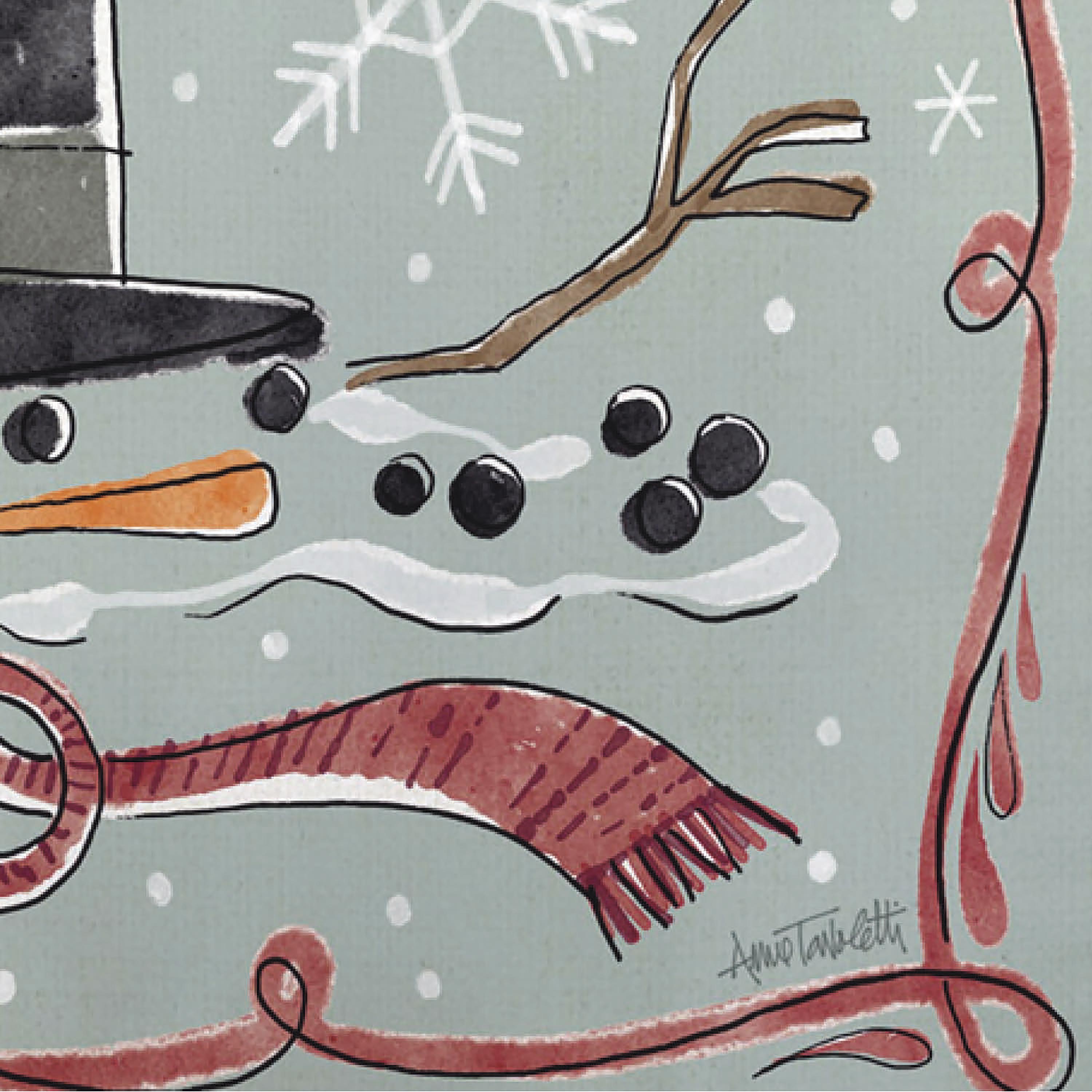 Holiday Fun Reversible Suede Garden Flag