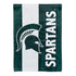 Michigan State University Embellished Garden Flag