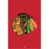 Chicago Blackhawks Applique Garden Flag