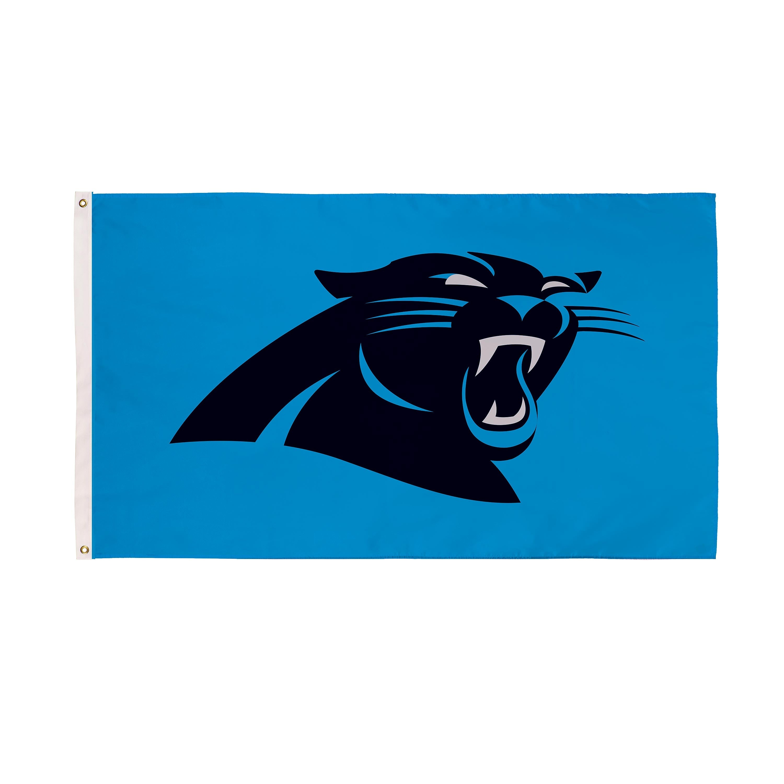 3'x5' Single Sided Flag w/ 2 Grommets, Carolina Panthers