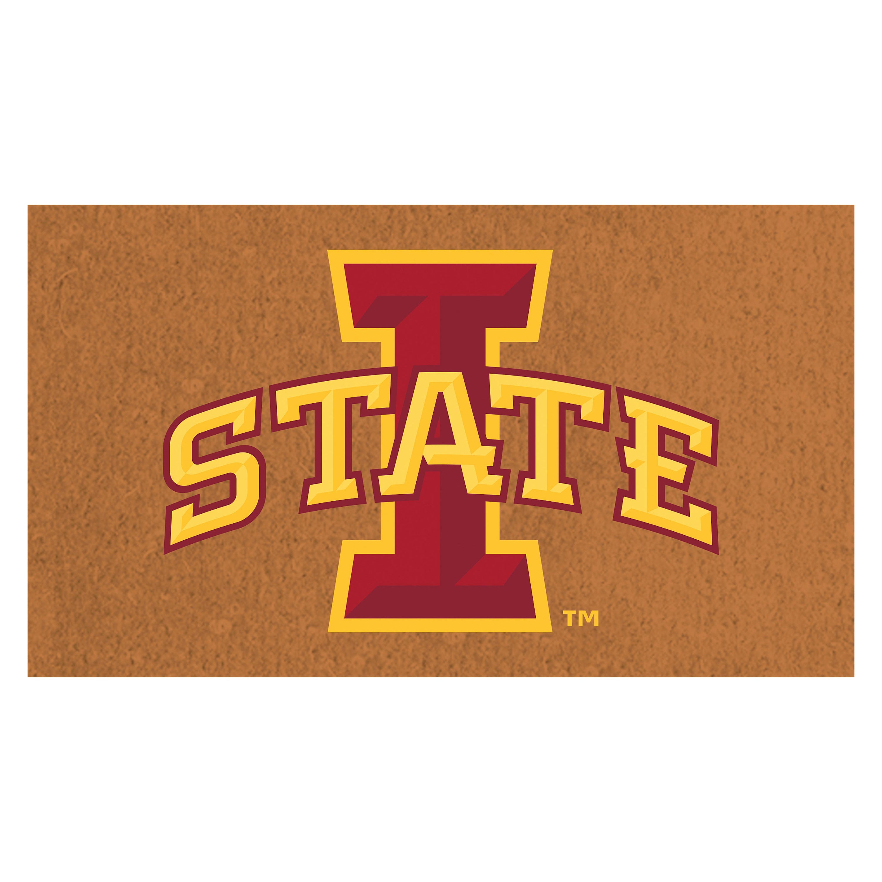 Coir Mat, 16"x28", Iowa State University