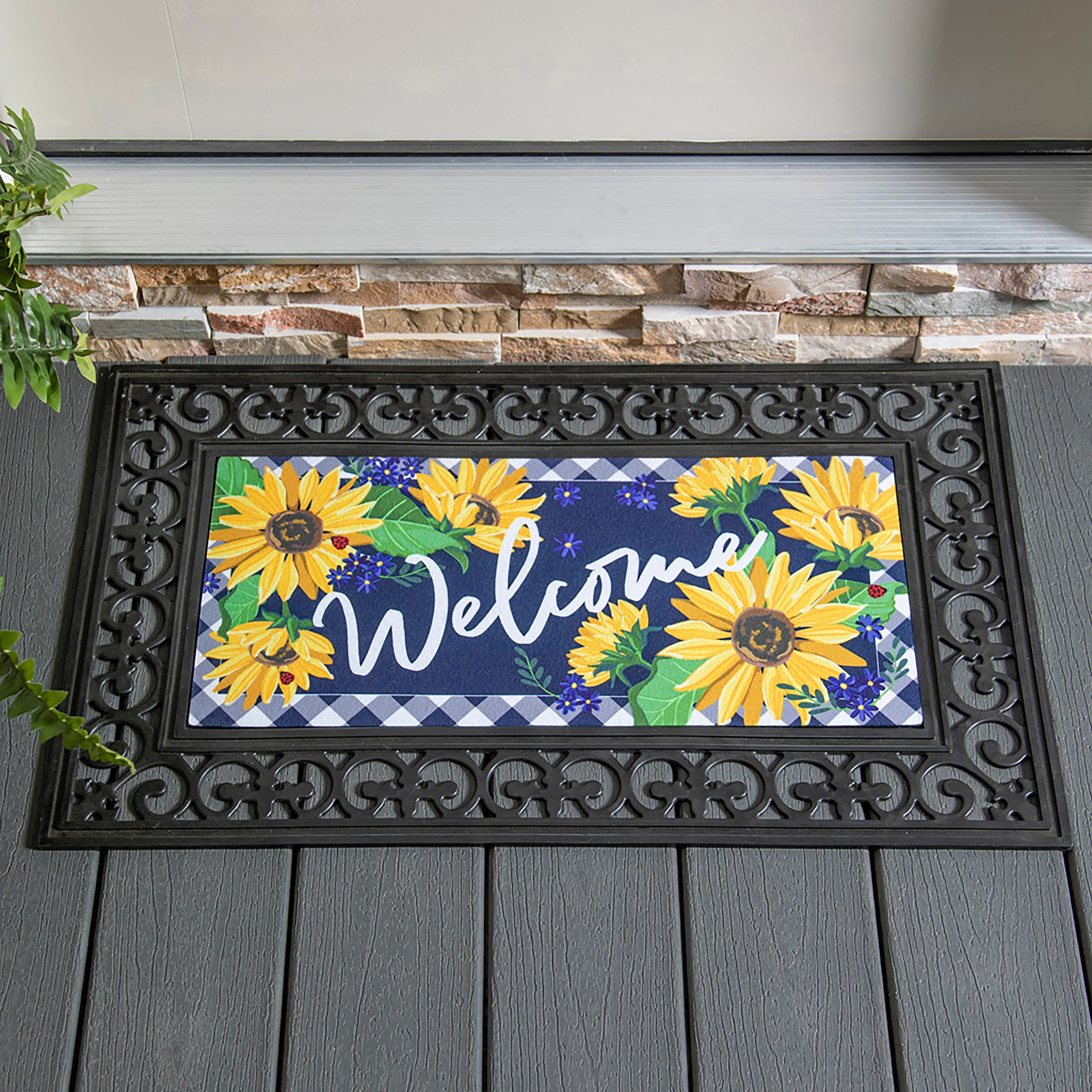 Sunflower Welcome Sassafras Switch Mat