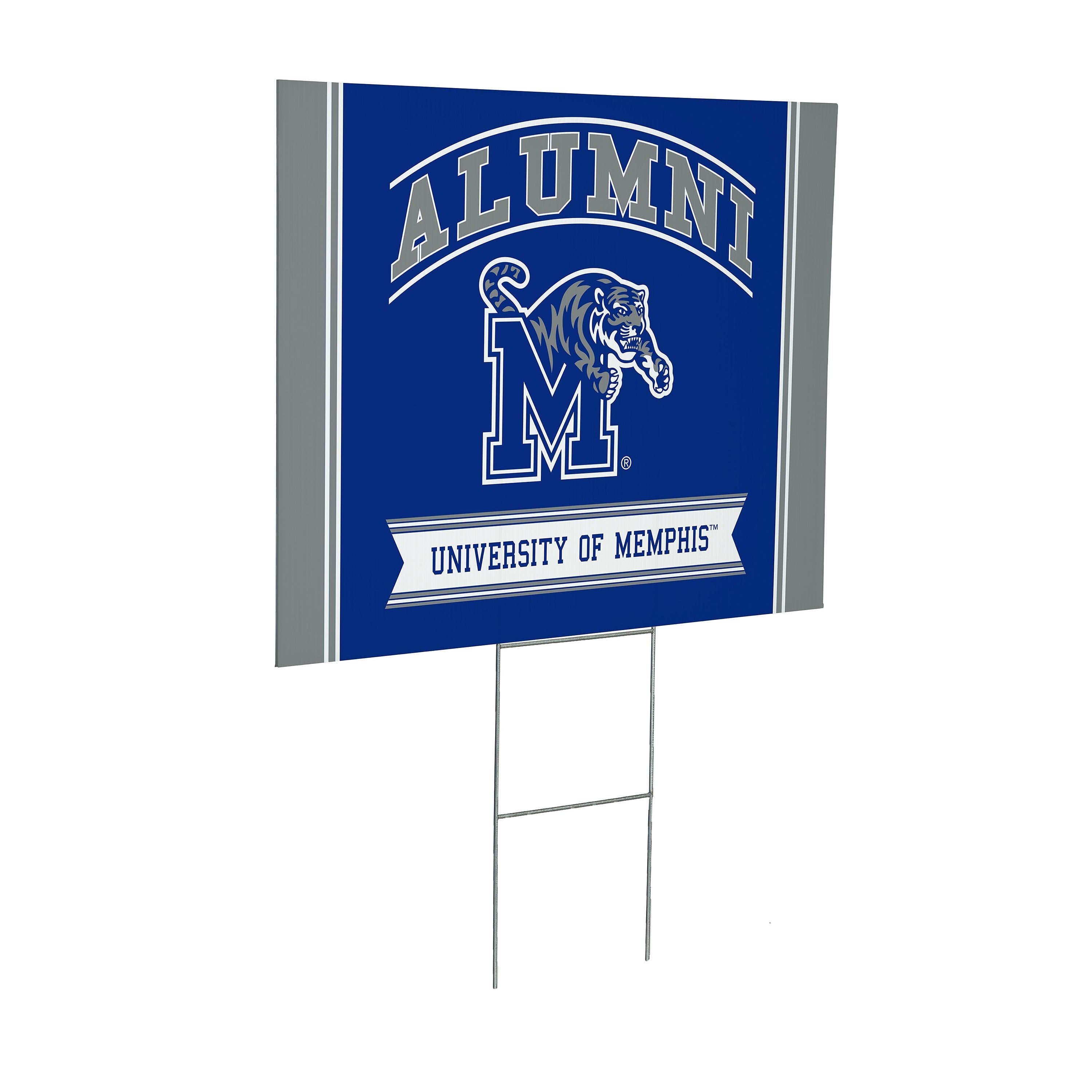 University of Memphis Coroplast Yard Sign Alumni