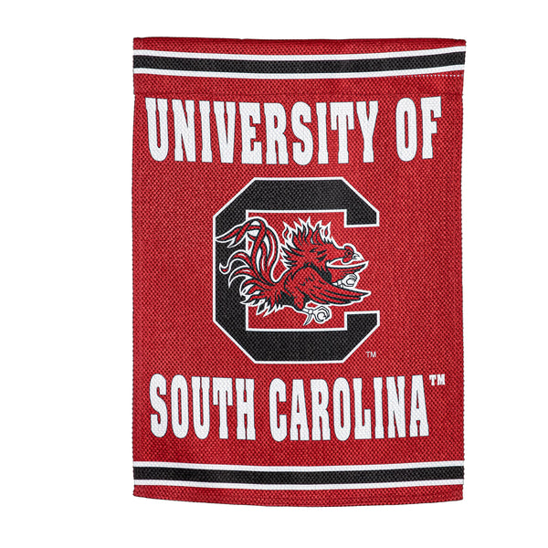 Embossed Suede Flag, House Size, University of South Carolina – A. Dodson's