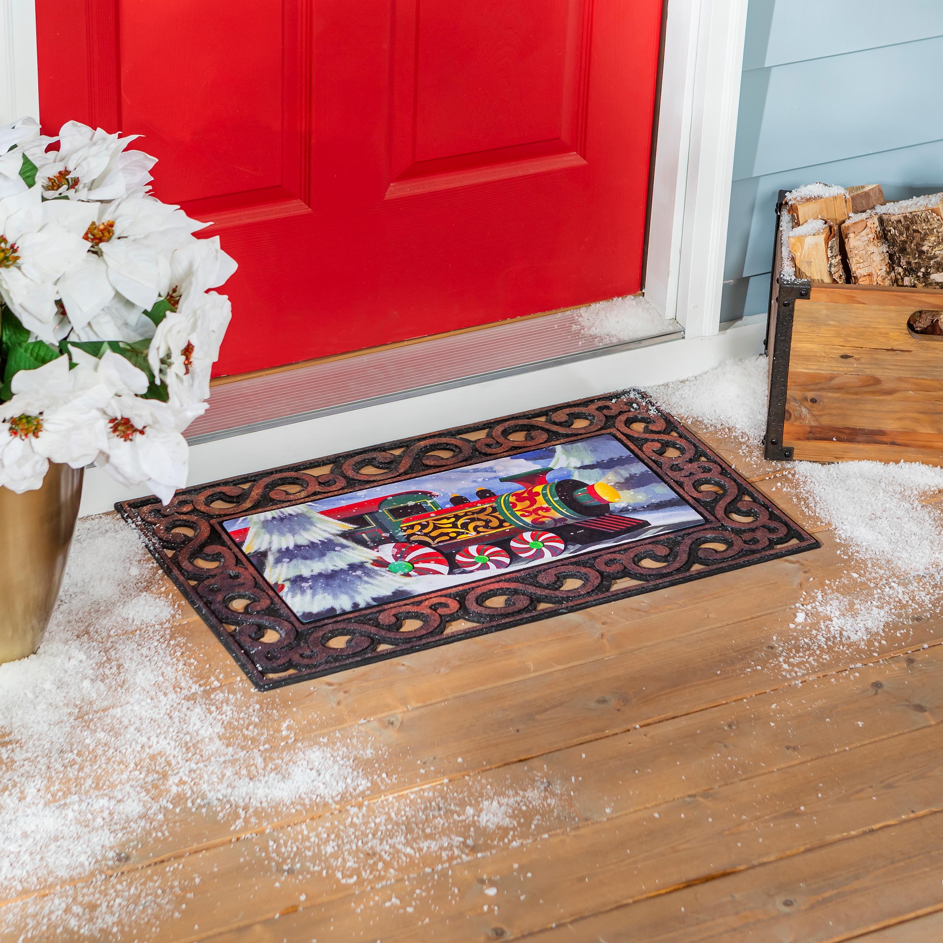 Home for the Holiday Train Sassafras Switch Mat
