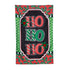 Ho Ho Ho Applique House Flag