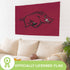 University of Arkansas Single Sided Estate Flag with 2 Grommets, 3'x5'