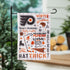 Philadelphia Flyers, Moire Flag, GDN, Fall Seasonal