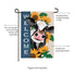 Mooove Over For Fall Suede Garden Flag