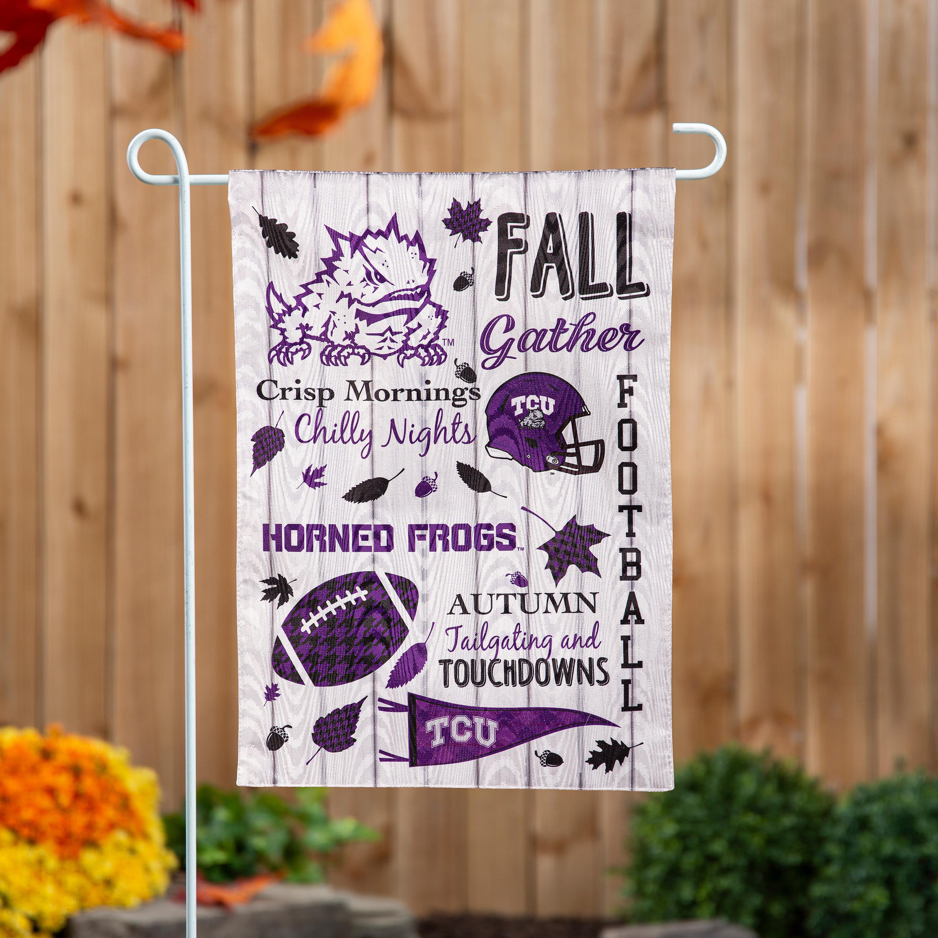 Texas Christian University, Moire Flag, GDN, Fall Seasonal